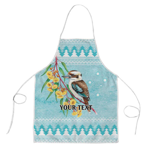 Australia Kookaburra and Eucalyptus Apron Christmas Vibe - Aussie Hoodie