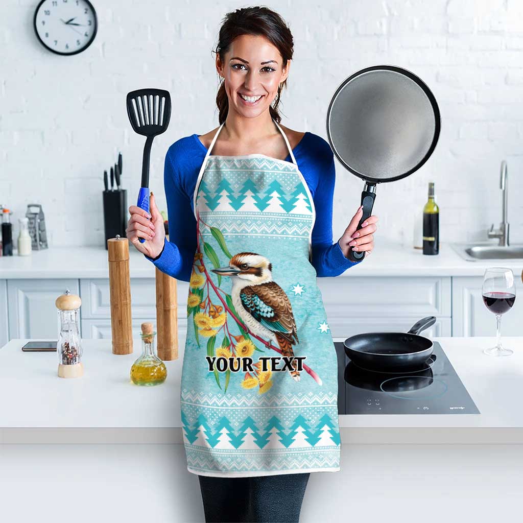 Australia Kookaburra and Eucalyptus Apron Christmas Vibe - Aussie Hoodie