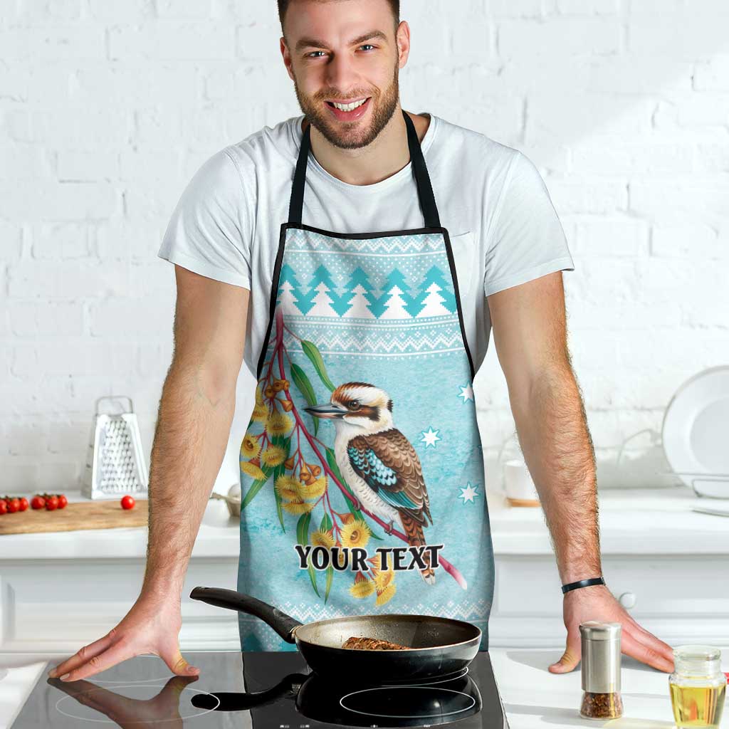 Australia Kookaburra and Eucalyptus Apron Christmas Vibe - Aussie Hoodie