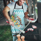 Australia Kookaburra and Eucalyptus Apron Christmas Vibe - Aussie Hoodie