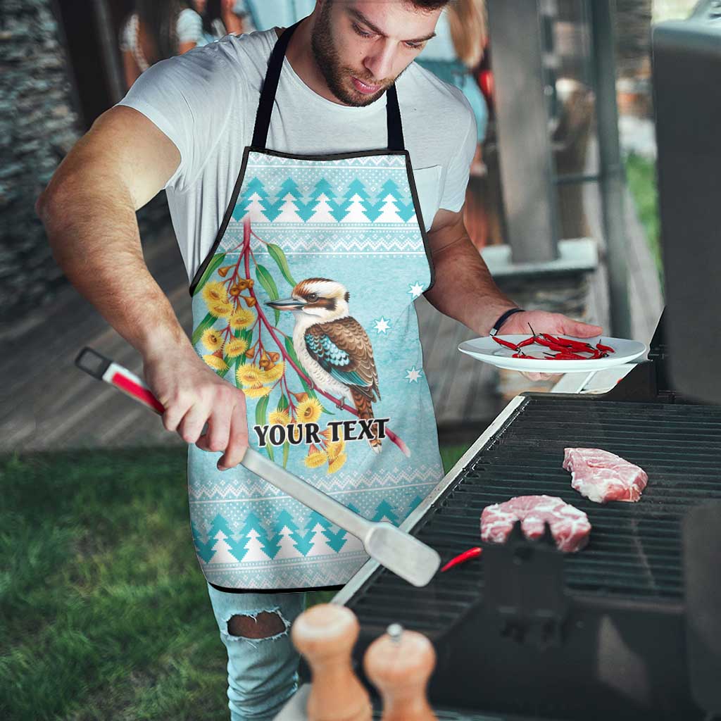 Australia Kookaburra and Eucalyptus Apron Christmas Vibe - Aussie Hoodie