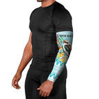 Australia Kookaburra and Eucalyptus Arm Sleeves Christmas Vibe - Aussie Hoodie