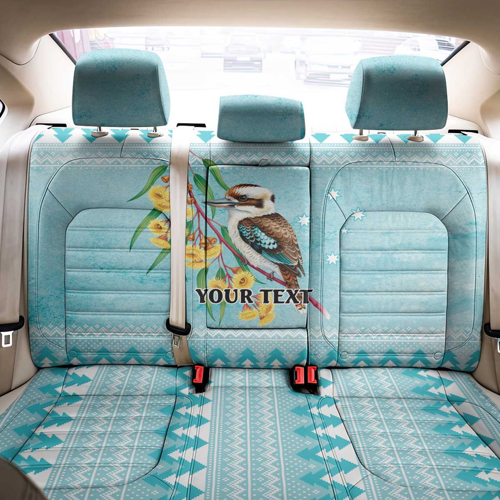 Australia Kookaburra and Eucalyptus Back Car Seat Cover Christmas Vibe - Aussie Hoodie