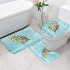Australia Kookaburra and Eucalyptus Bathroom Set Christmas Vibe - Aussie Hoodie