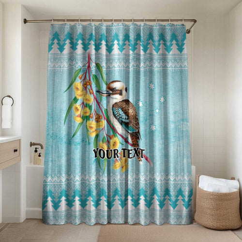 Australia Kookaburra and Eucalyptus Bathroom Set Christmas Vibe - Aussie Hoodie