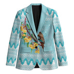 Australia Kookaburra and Eucalyptus Blazer Christmas Vibe - Aussie Hoodie