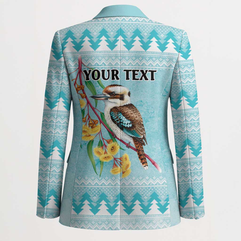 Australia Kookaburra and Eucalyptus Blazer Christmas Vibe - Aussie Hoodie