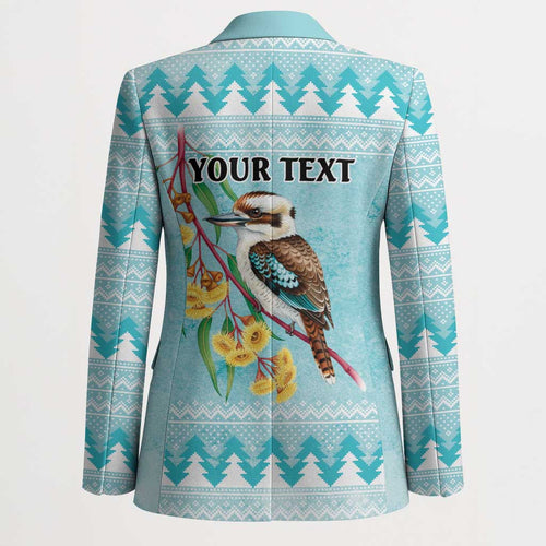 Australia Kookaburra and Eucalyptus Blazer Christmas Vibe - Aussie Hoodie