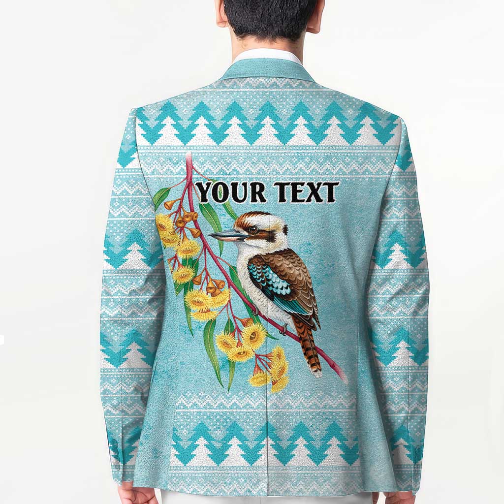 Australia Kookaburra and Eucalyptus Blazer Christmas Vibe - Aussie Hoodie