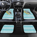 Australia Kookaburra and Eucalyptus Car Mats Christmas Vibe - Aussie Hoodie