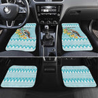 Australia Kookaburra and Eucalyptus Car Mats Christmas Vibe - Aussie Hoodie
