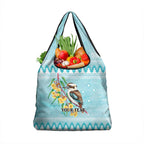 Australia Kookaburra and Eucalyptus Grocery Bag Christmas Vibe - Aussie Hoodie