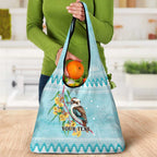 Australia Kookaburra and Eucalyptus Grocery Bag Christmas Vibe - Aussie Hoodie