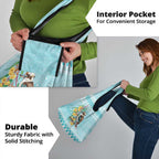 Australia Kookaburra and Eucalyptus Grocery Bag Christmas Vibe - Aussie Hoodie