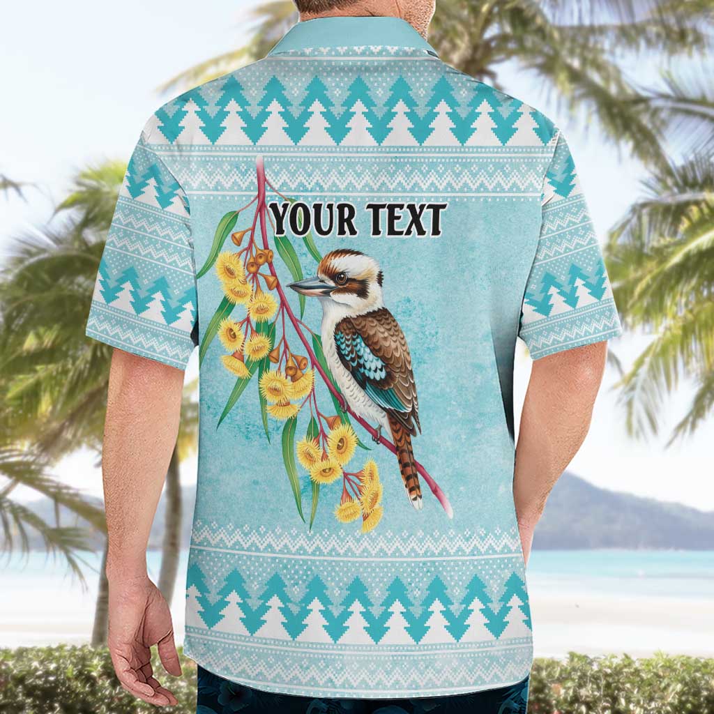 Australia Kookaburra and Eucalyptus Hawaiian Shirt Christmas Vibe - Aussie Hoodie