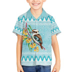 Australia Kookaburra and Eucalyptus Hawaiian Shirt Christmas Vibe - Aussie Hoodie