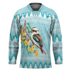 Australia Kookaburra and Eucalyptus Hockey Jersey Christmas Vibe - Aussie Hoodie