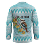 Australia Kookaburra and Eucalyptus Hockey Jersey Christmas Vibe - Aussie Hoodie