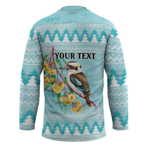 Australia Kookaburra and Eucalyptus Hockey Jersey Christmas Vibe - Aussie Hoodie