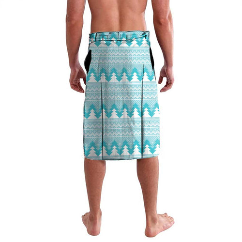 Australia Kookaburra and Eucalyptus Lavalava Christmas Vibe - Aussie Hoodie