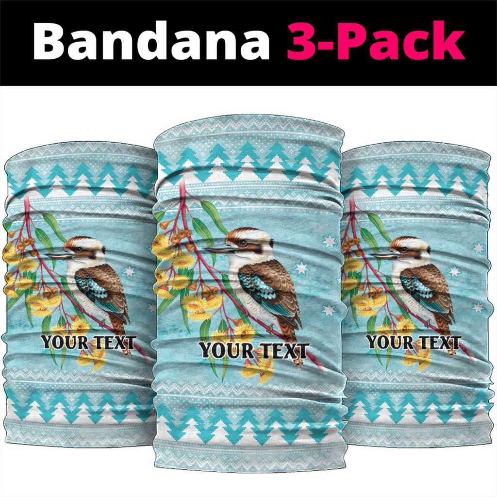 Australia Kookaburra and Eucalyptus Neck Gaiter Christmas Vibe - Aussie Hoodie