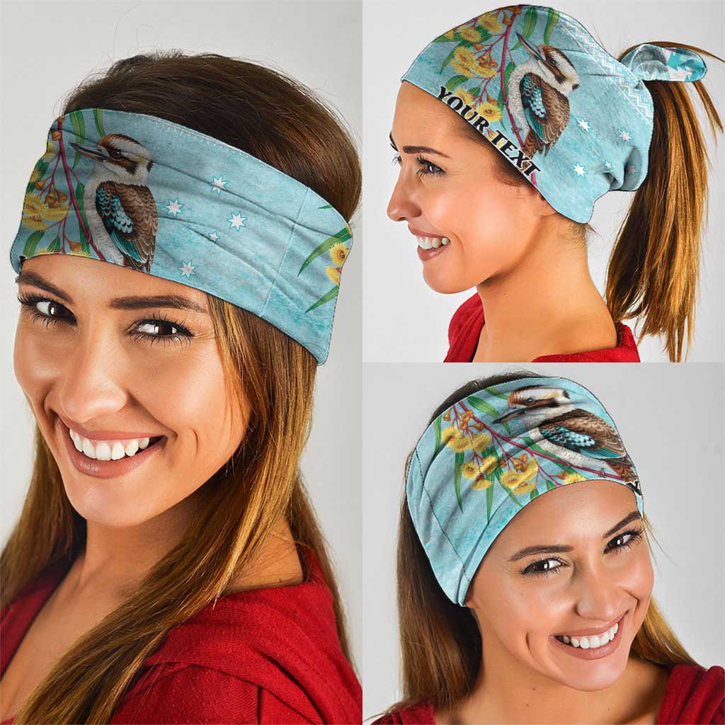 Australia Kookaburra and Eucalyptus Neck Gaiter Christmas Vibe - Aussie Hoodie