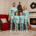 Australia Kookaburra and Eucalyptus Christmas Pajama Set Christmas Vibe - Aussie Hoodie