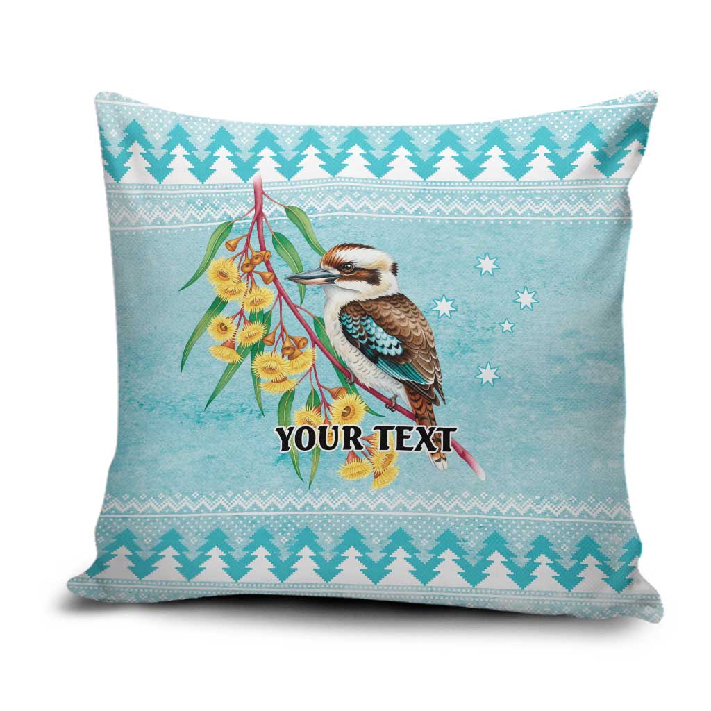 Australia Kookaburra and Eucalyptus Pillow Cover Christmas Vibe - Aussie Hoodie