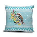 Australia Kookaburra and Eucalyptus Pillow Cover Christmas Vibe - Aussie Hoodie