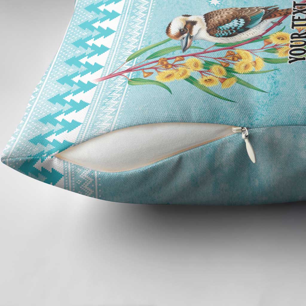 Australia Kookaburra and Eucalyptus Pillow Cover Christmas Vibe - Aussie Hoodie