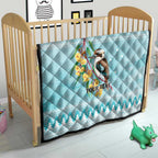 Australia Kookaburra and Eucalyptus Quilt Christmas Vibe - Aussie Hoodie