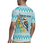 Australia Kookaburra and Eucalyptus Rugby Jersey Christmas Vibe - Aussie Hoodie