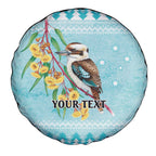 Australia Kookaburra and Eucalyptus Spare Tire Cover Christmas Vibe - Aussie Hoodie