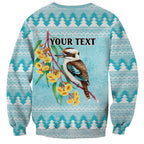 Australia Kookaburra and Eucalyptus Sweatshirt Christmas Vibe - Aussie Hoodie