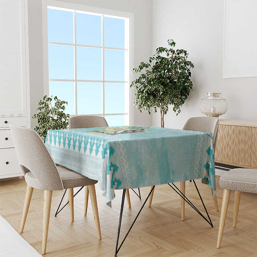 Australia Kookaburra and Eucalyptus Tablecloth Christmas Vibe - Aussie Hoodie