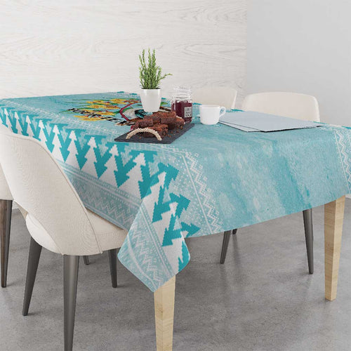 Australia Kookaburra and Eucalyptus Tablecloth Christmas Vibe - Aussie Hoodie