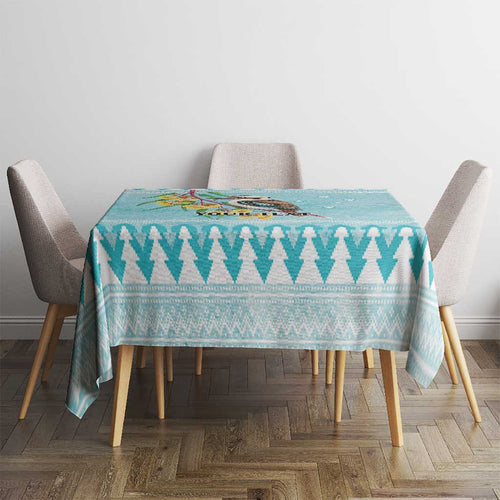 Australia Kookaburra and Eucalyptus Tablecloth Christmas Vibe - Aussie Hoodie