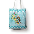 Australia Kookaburra and Eucalyptus Tote Bag Christmas Vibe - Aussie Hoodie