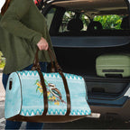 Australia Kookaburra and Eucalyptus Travel Bag Christmas Vibe - Aussie Hoodie
