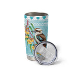 Australia Kookaburra and Eucalyptus Tumbler Cup Christmas Vibe - Aussie Hoodie