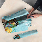 Australia Kookaburra and Eucalyptus Umbrella Christmas Vibe - Aussie Hoodie