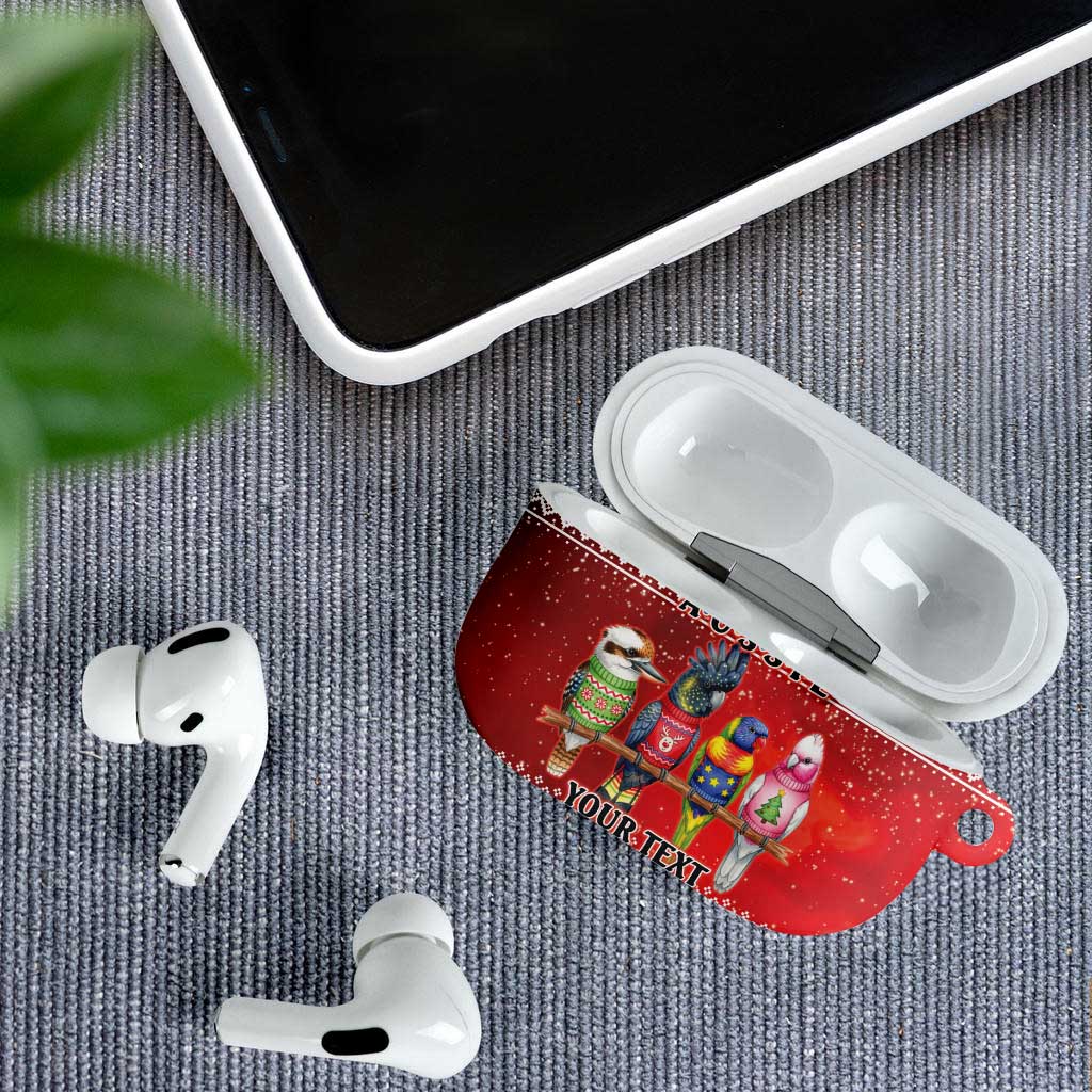 Australian Native Bird AirPods Case Kookaburra Black Cockatoo Rainbow Lorikeet Galah - Aussie Hoodie