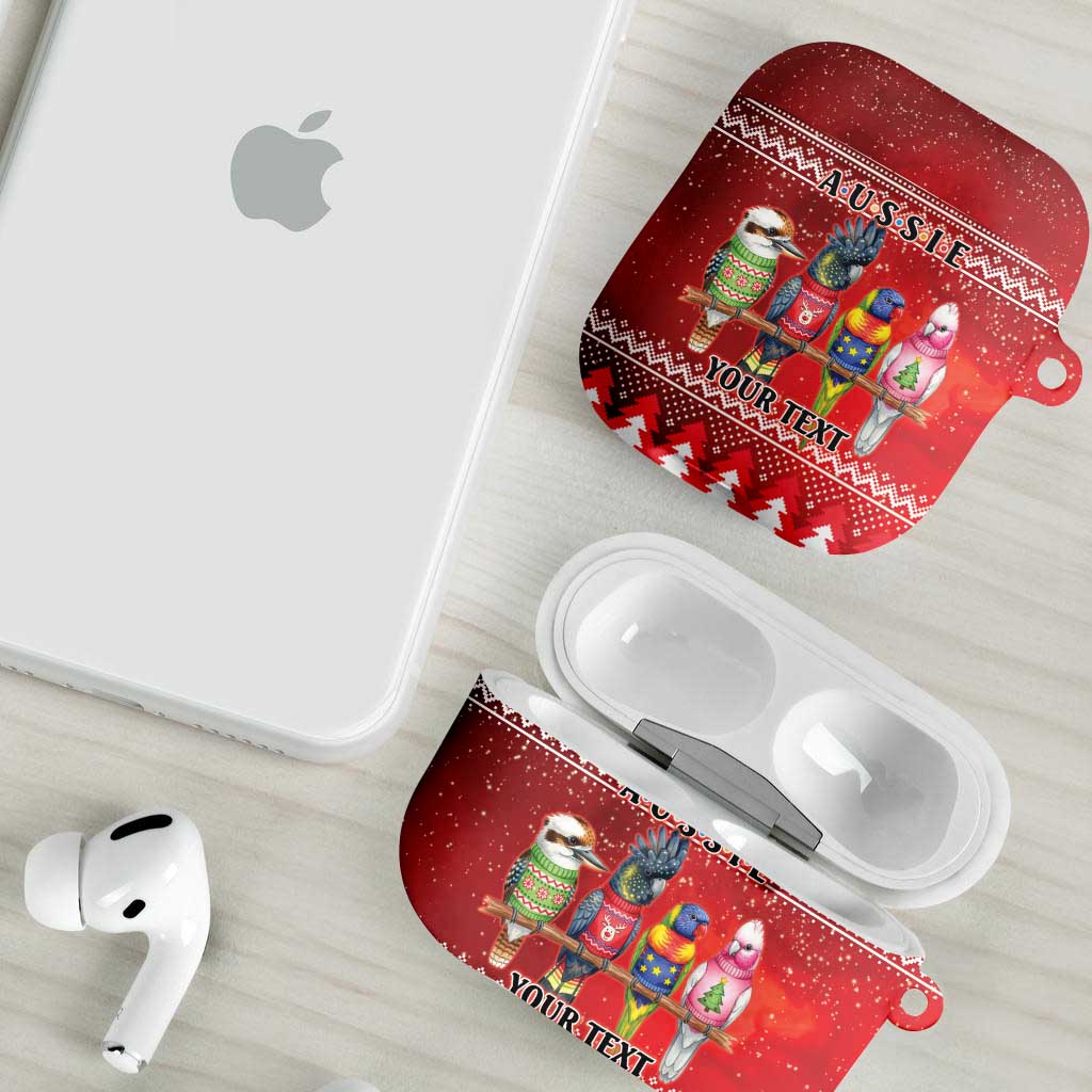 Australian Native Bird AirPods Case Kookaburra Black Cockatoo Rainbow Lorikeet Galah - Aussie Hoodie
