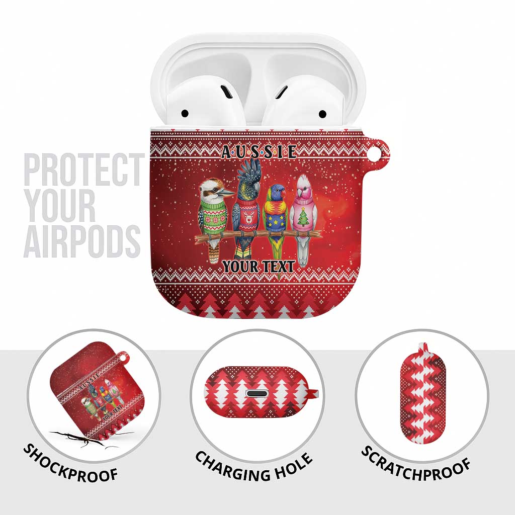 Australian Native Bird AirPods Case Kookaburra Black Cockatoo Rainbow Lorikeet Galah - Aussie Hoodie
