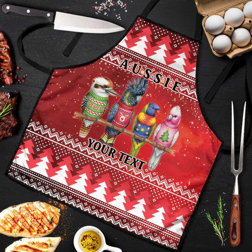 Australian Native Bird Apron Kookaburra Black Cockatoo Rainbow Lorikeet Galah - Aussie Hoodie