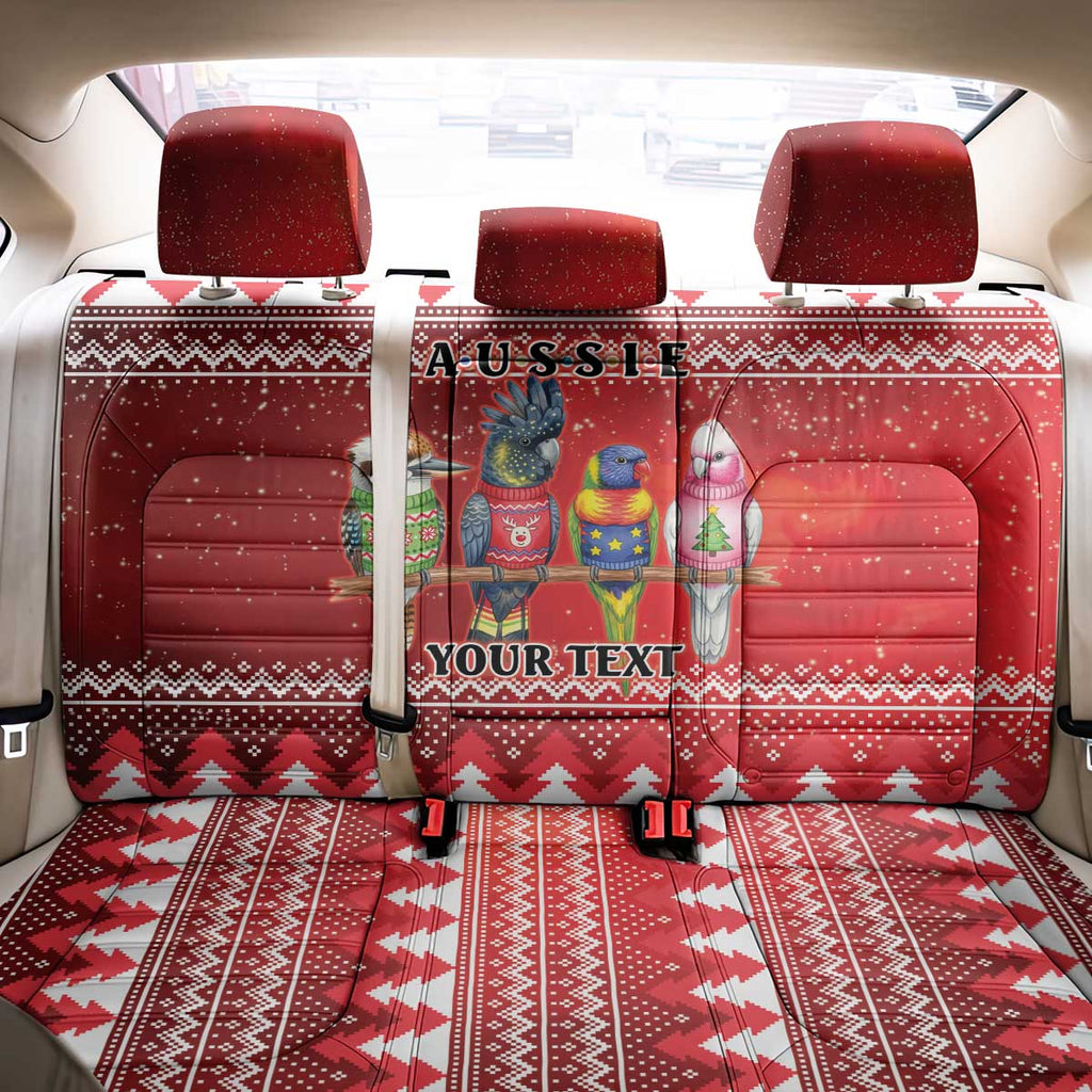 Australian Native Bird Back Car Seat Cover Kookaburra Black Cockatoo Rainbow Lorikeet Galah - Aussie Hoodie