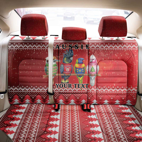 Australian Native Bird Back Car Seat Cover Kookaburra Black Cockatoo Rainbow Lorikeet Galah - Aussie Hoodie