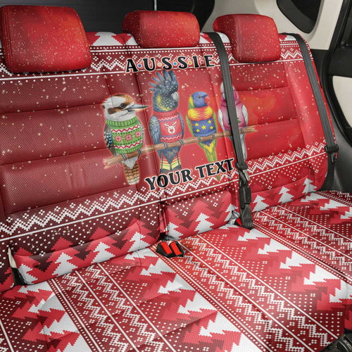 Australian Native Bird Back Car Seat Cover Kookaburra Black Cockatoo Rainbow Lorikeet Galah - Aussie Hoodie