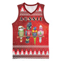 Australian Native Bird Basketball Jersey Kookaburra Black Cockatoo Rainbow Lorikeet Galah - Aussie Hoodie
