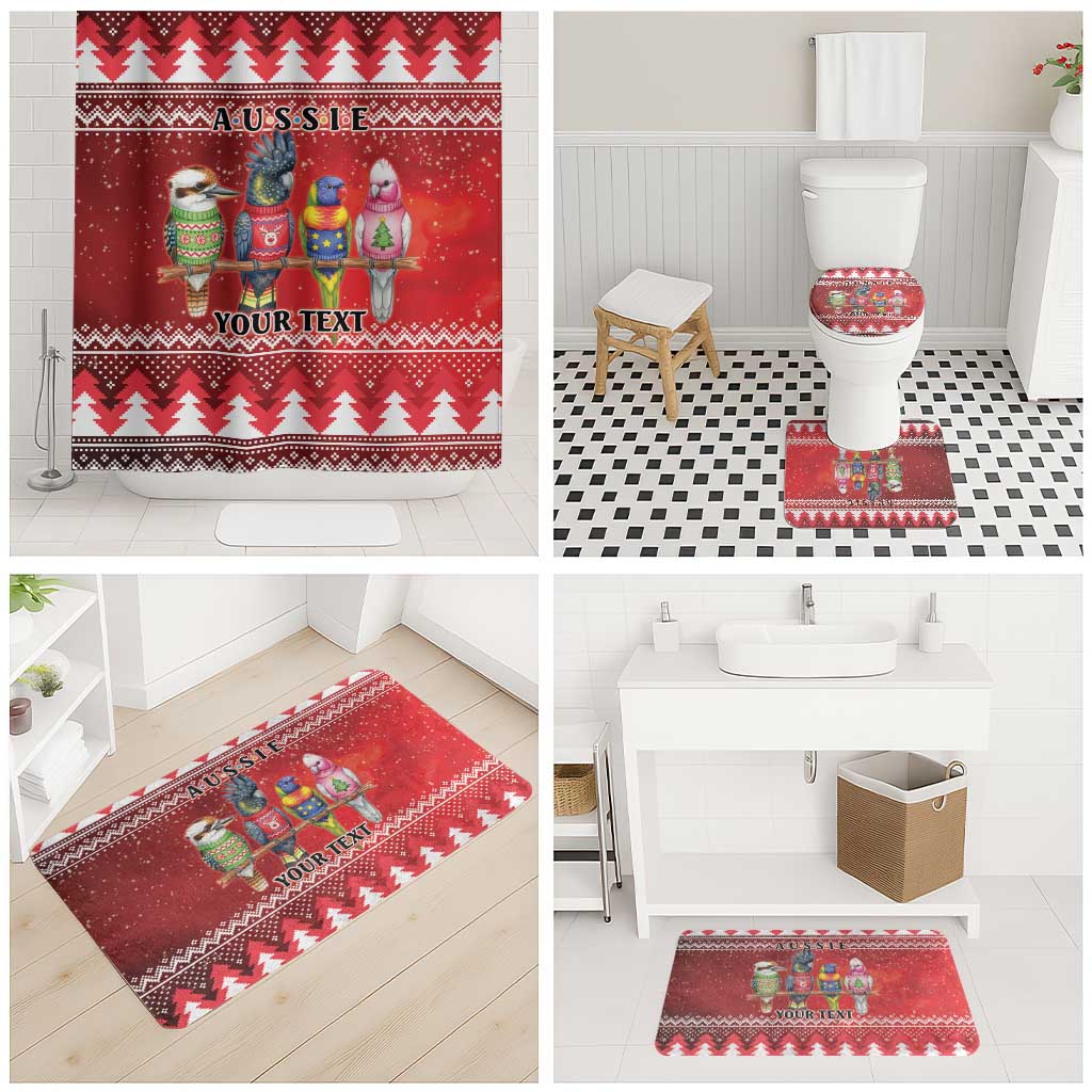 Australian Native Bird Bathroom Set Kookaburra Black Cockatoo Rainbow Lorikeet Galah - Aussie Hoodie